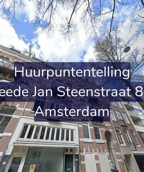 Foto gevel Huurpuntentelling voor Tweede Jan Steenstraat 83-2, Amsterdam