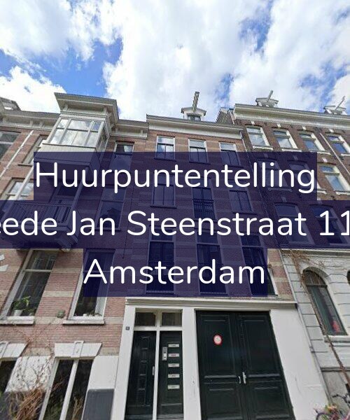Foto gevel Huurpuntentelling voor Tweede Jan Steenstraat 111-C, Amsterdam
