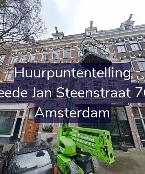 Foto gevel Huurpuntentelling voor Tweede Jan Steenstraat 76-H, Amsterdam