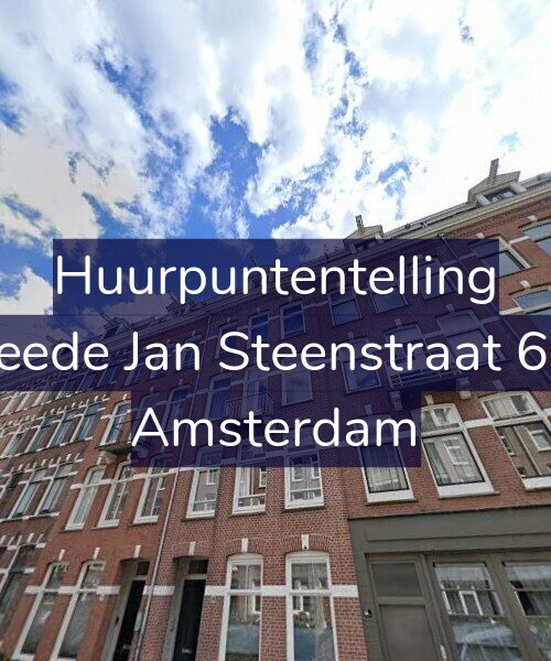 Foto gevel Huurpuntentelling voor Tweede Jan Steenstraat 68-3, Amsterdam