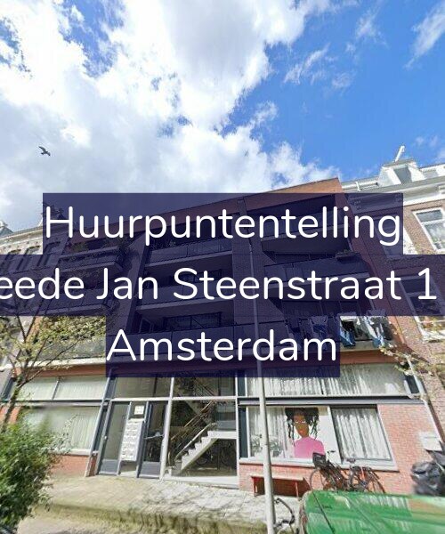 Foto gevel Huurpuntentelling voor Tweede Jan Steenstraat 11-D, Amsterdam