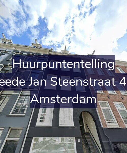 Foto gevel Huurpuntentelling voor Tweede Jan Steenstraat 44-3, Amsterdam