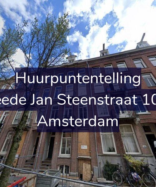 Foto gevel Huurpuntentelling voor Tweede Jan Steenstraat 104-1, Amsterdam