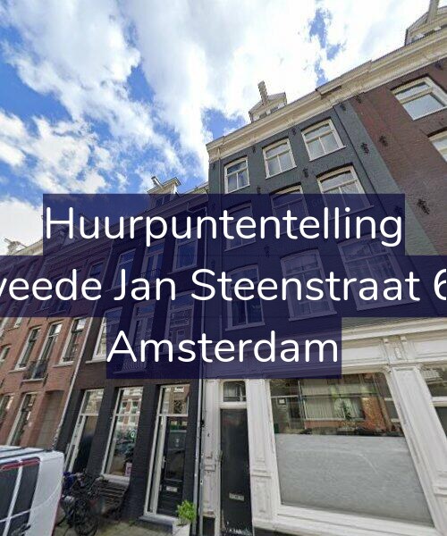 Foto gevel Huurpuntentelling voor Tweede Jan Steenstraat 6-1, Amsterdam