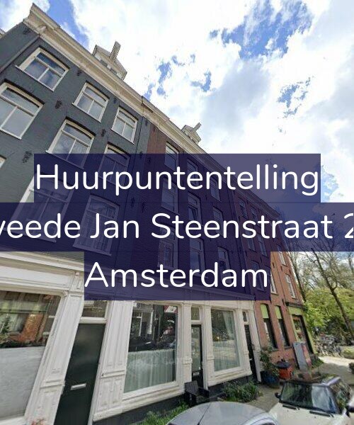 Foto gevel Huurpuntentelling voor Tweede Jan Steenstraat 2-1, Amsterdam