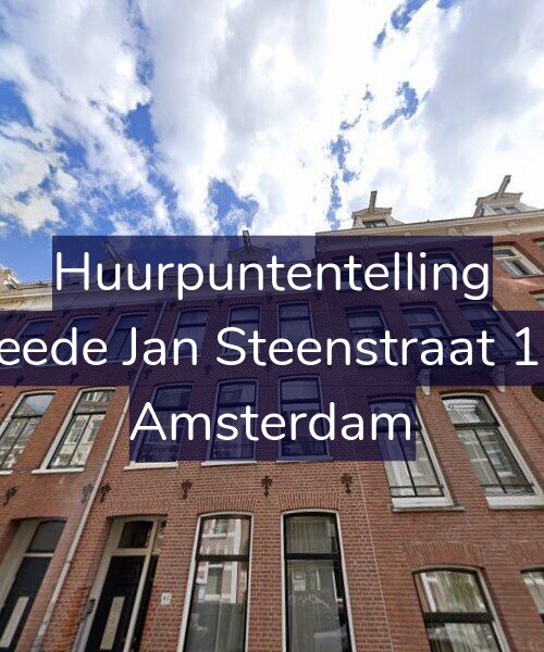 Foto gevel Huurpuntentelling voor Tweede Jan Steenstraat 18-2, Amsterdam
