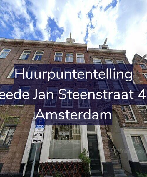 Foto gevel Huurpuntentelling voor Tweede Jan Steenstraat 40-1, Amsterdam