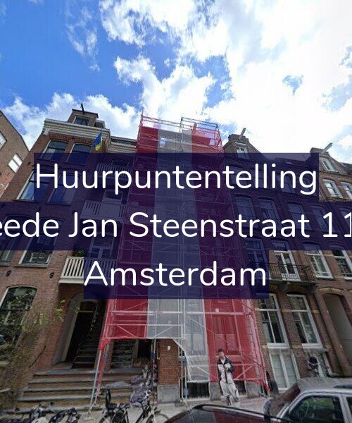 Foto gevel Huurpuntentelling voor Tweede Jan Steenstraat 112-3, Amsterdam