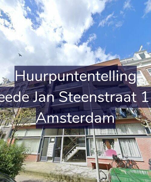 Foto gevel Huurpuntentelling voor Tweede Jan Steenstraat 11-A, Amsterdam
