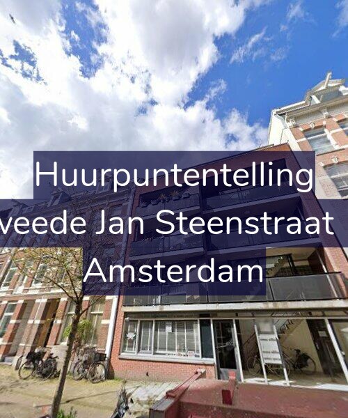 Foto gevel Huurpuntentelling voor Tweede Jan Steenstraat 19, Amsterdam