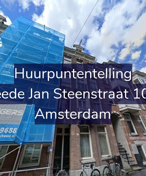 Foto gevel Huurpuntentelling voor Tweede Jan Steenstraat 105-1, Amsterdam