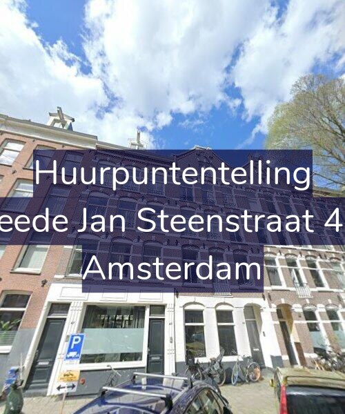 Foto gevel Huurpuntentelling voor Tweede Jan Steenstraat 49-E, Amsterdam
