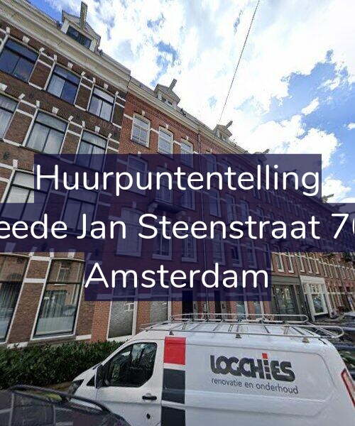 Foto gevel Huurpuntentelling voor Tweede Jan Steenstraat 70-H, Amsterdam