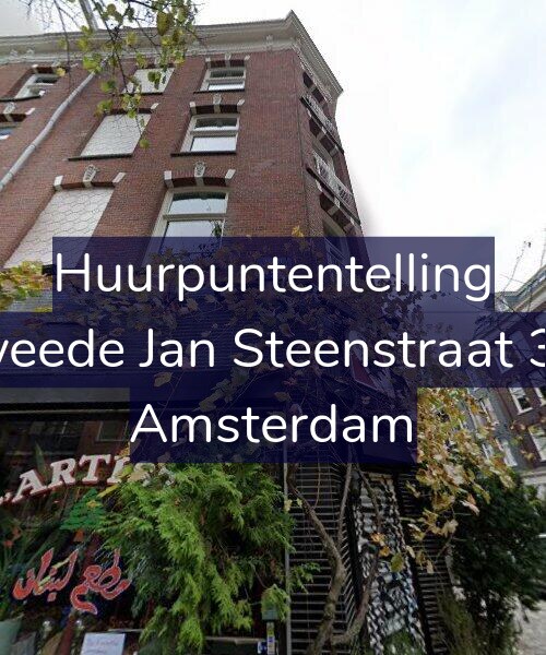 Foto gevel Huurpuntentelling voor Tweede Jan Steenstraat 3-1, Amsterdam