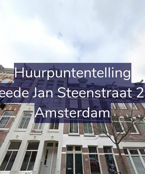 Foto gevel Huurpuntentelling voor Tweede Jan Steenstraat 29-2, Amsterdam