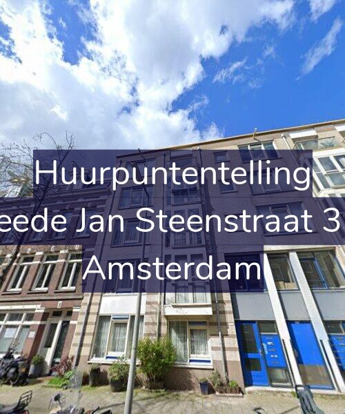 Foto gevel Huurpuntentelling voor Tweede Jan Steenstraat 39-B, Amsterdam