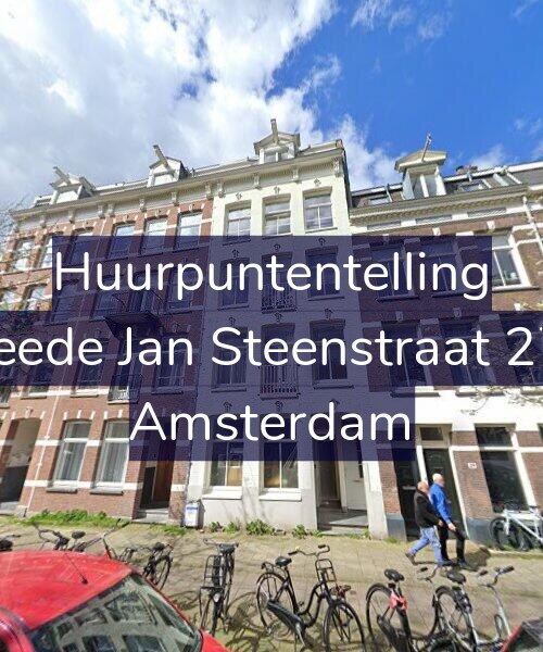Foto gevel Huurpuntentelling voor Tweede Jan Steenstraat 27-H, Amsterdam