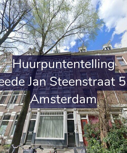 Foto gevel Huurpuntentelling voor Tweede Jan Steenstraat 53-C, Amsterdam