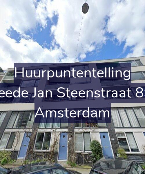 Foto gevel Huurpuntentelling voor Tweede Jan Steenstraat 89-B, Amsterdam