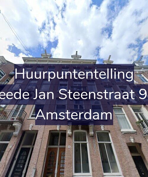 Foto gevel Huurpuntentelling voor Tweede Jan Steenstraat 97-2, Amsterdam