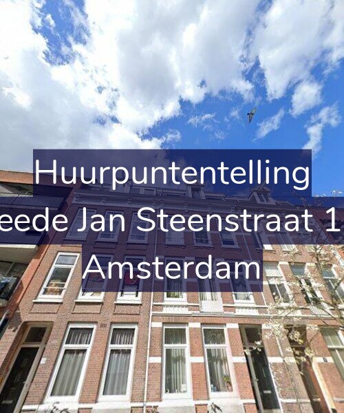 Foto gevel Huurpuntentelling voor Tweede Jan Steenstraat 15-2, Amsterdam
