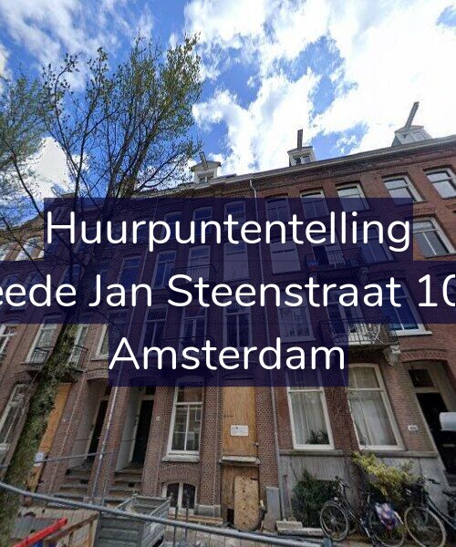 Foto gevel Huurpuntentelling voor Tweede Jan Steenstraat 104-4, Amsterdam