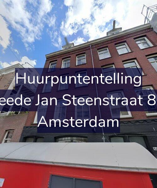 Foto gevel Huurpuntentelling voor Tweede Jan Steenstraat 86-1, Amsterdam