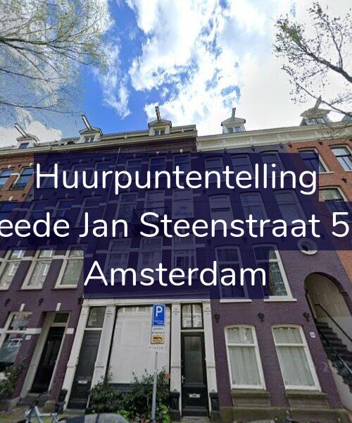 Foto gevel Huurpuntentelling voor Tweede Jan Steenstraat 56-4, Amsterdam