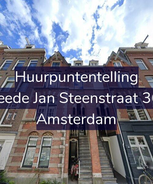Foto gevel Huurpuntentelling voor Tweede Jan Steenstraat 36-O, Amsterdam