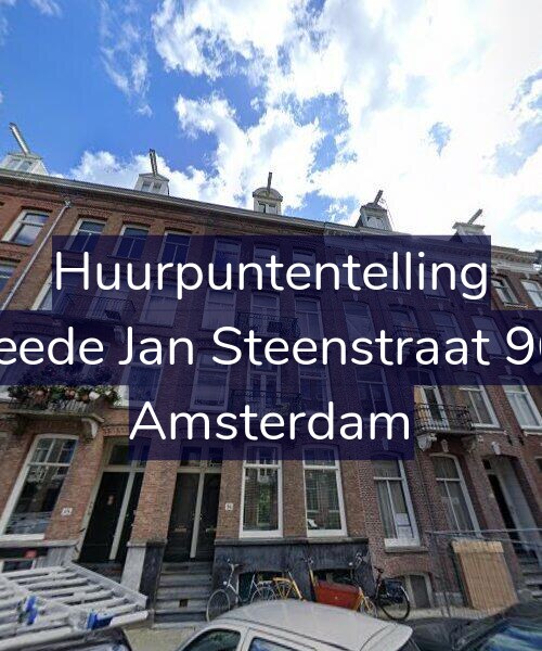 Foto gevel Huurpuntentelling voor Tweede Jan Steenstraat 96-A, Amsterdam