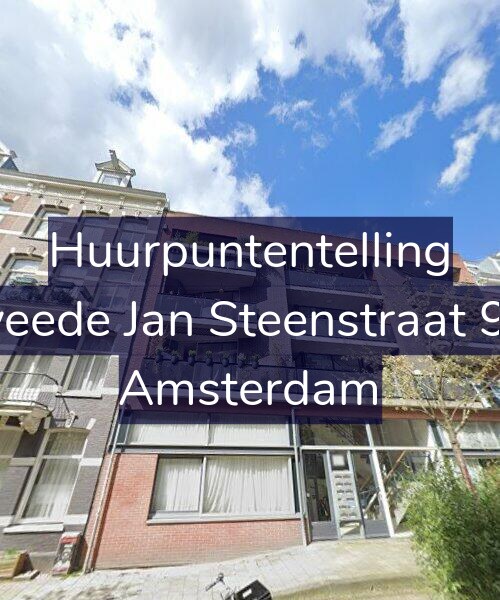 Foto gevel Huurpuntentelling voor Tweede Jan Steenstraat 9-D, Amsterdam
