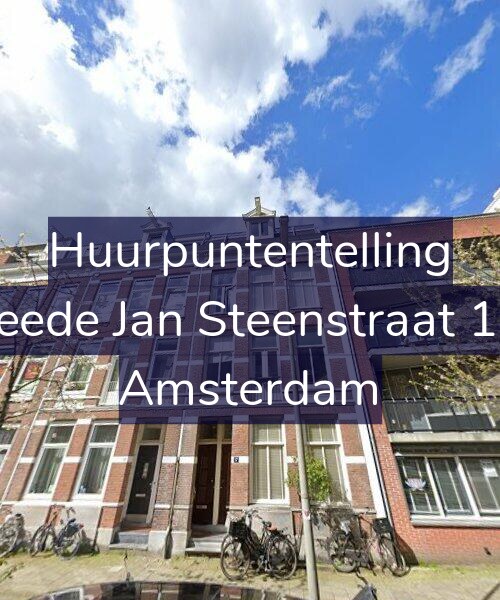 Foto gevel Huurpuntentelling voor Tweede Jan Steenstraat 17-1, Amsterdam