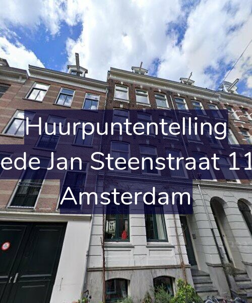 Foto gevel Huurpuntentelling voor Tweede Jan Steenstraat 113-H, Amsterdam