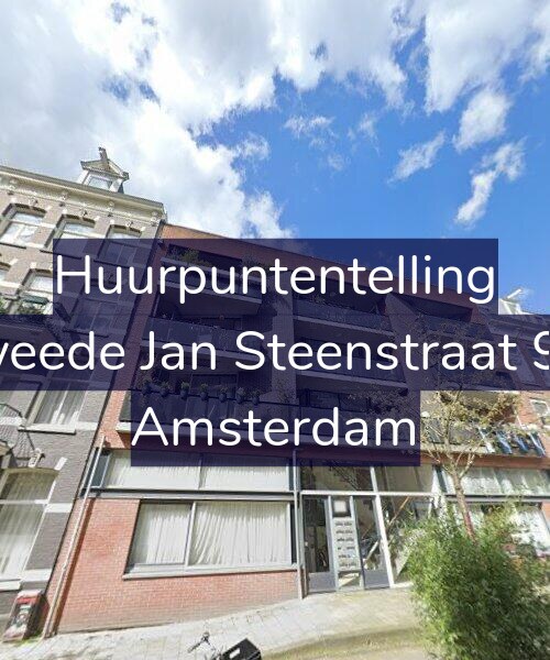 Foto gevel Huurpuntentelling voor Tweede Jan Steenstraat 9-E, Amsterdam