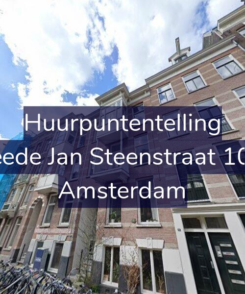 Foto gevel Huurpuntentelling voor Tweede Jan Steenstraat 109-1, Amsterdam