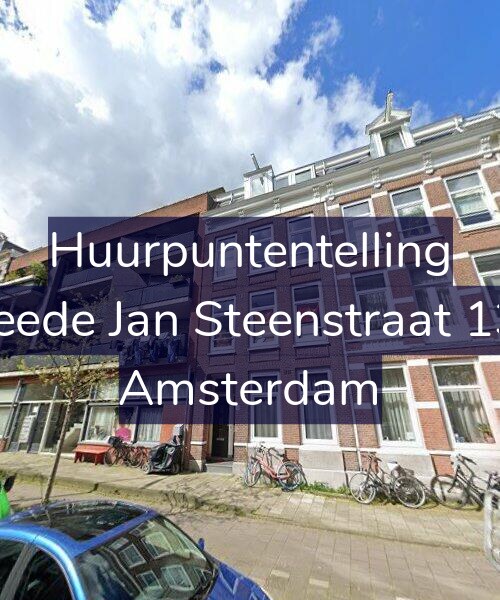 Foto gevel Huurpuntentelling voor Tweede Jan Steenstraat 13-H, Amsterdam