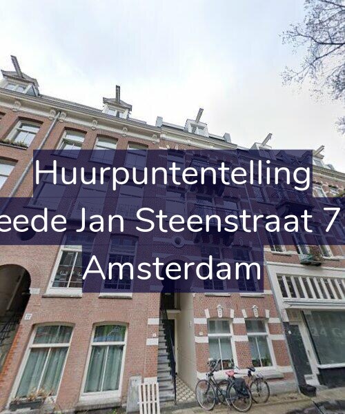 Foto gevel Huurpuntentelling voor Tweede Jan Steenstraat 79-C, Amsterdam