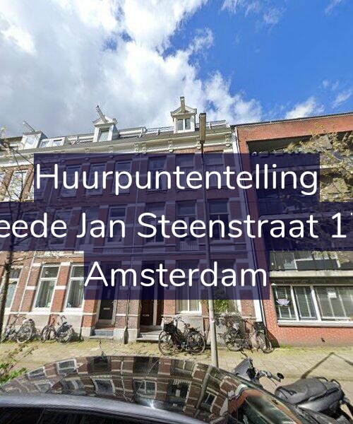 Foto gevel Huurpuntentelling voor Tweede Jan Steenstraat 17-H, Amsterdam