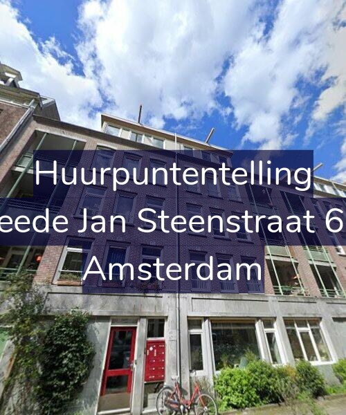 Foto gevel Huurpuntentelling voor Tweede Jan Steenstraat 67-E, Amsterdam