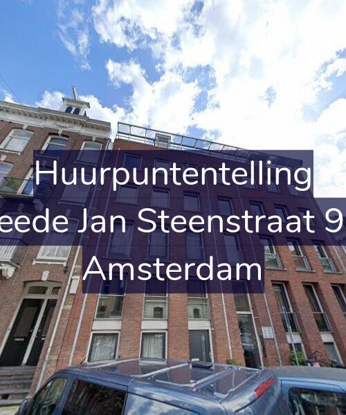 Foto gevel Huurpuntentelling voor Tweede Jan Steenstraat 90-E, Amsterdam