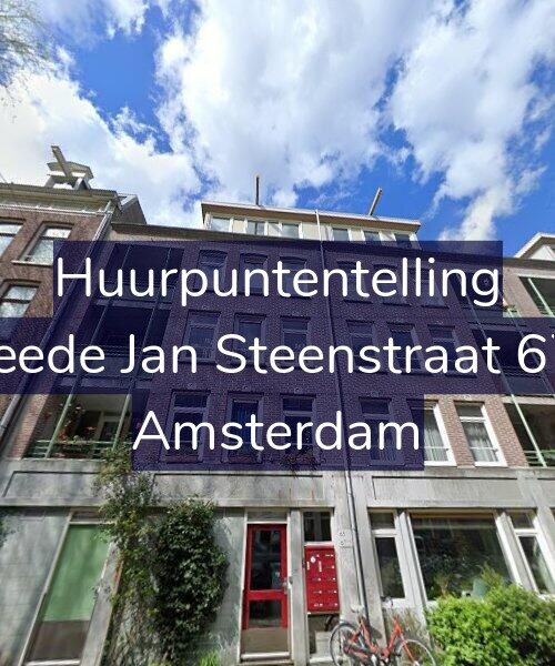 Foto gevel Huurpuntentelling voor Tweede Jan Steenstraat 67-D, Amsterdam