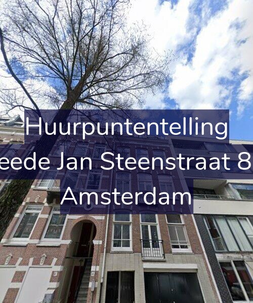 Foto gevel Huurpuntentelling voor Tweede Jan Steenstraat 85-2, Amsterdam