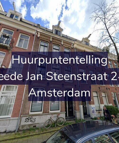 Foto gevel Huurpuntentelling voor Tweede Jan Steenstraat 24-H, Amsterdam
