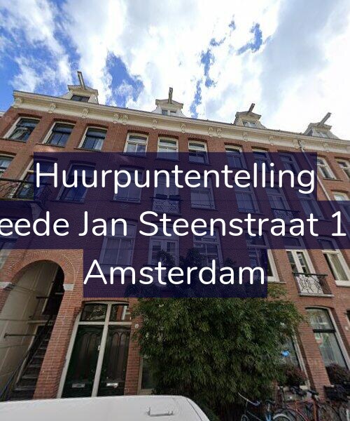 Foto gevel Huurpuntentelling voor Tweede Jan Steenstraat 14-1, Amsterdam