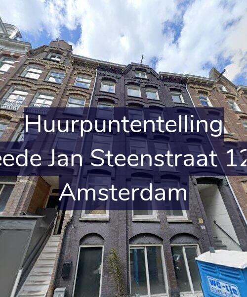 Foto gevel Huurpuntentelling voor Tweede Jan Steenstraat 121-1, Amsterdam