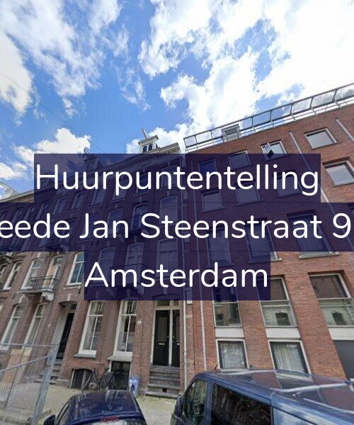 Foto gevel Huurpuntentelling voor Tweede Jan Steenstraat 92-2, Amsterdam