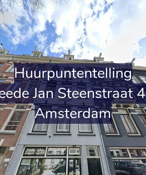 Foto gevel Huurpuntentelling voor Tweede Jan Steenstraat 48-2, Amsterdam