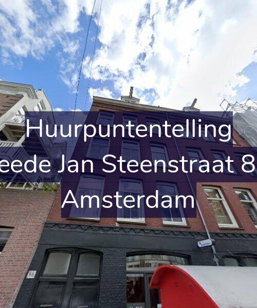 Foto gevel Huurpuntentelling voor Tweede Jan Steenstraat 86-2, Amsterdam