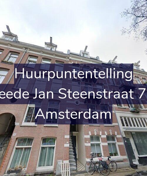 Foto gevel Huurpuntentelling voor Tweede Jan Steenstraat 79-E, Amsterdam