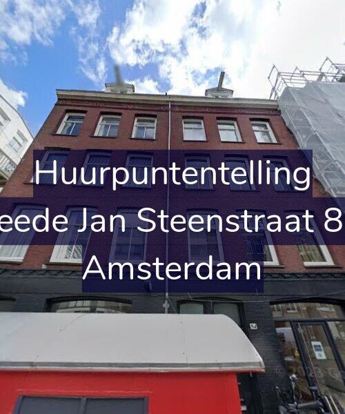 Foto gevel Huurpuntentelling voor Tweede Jan Steenstraat 86-4, Amsterdam